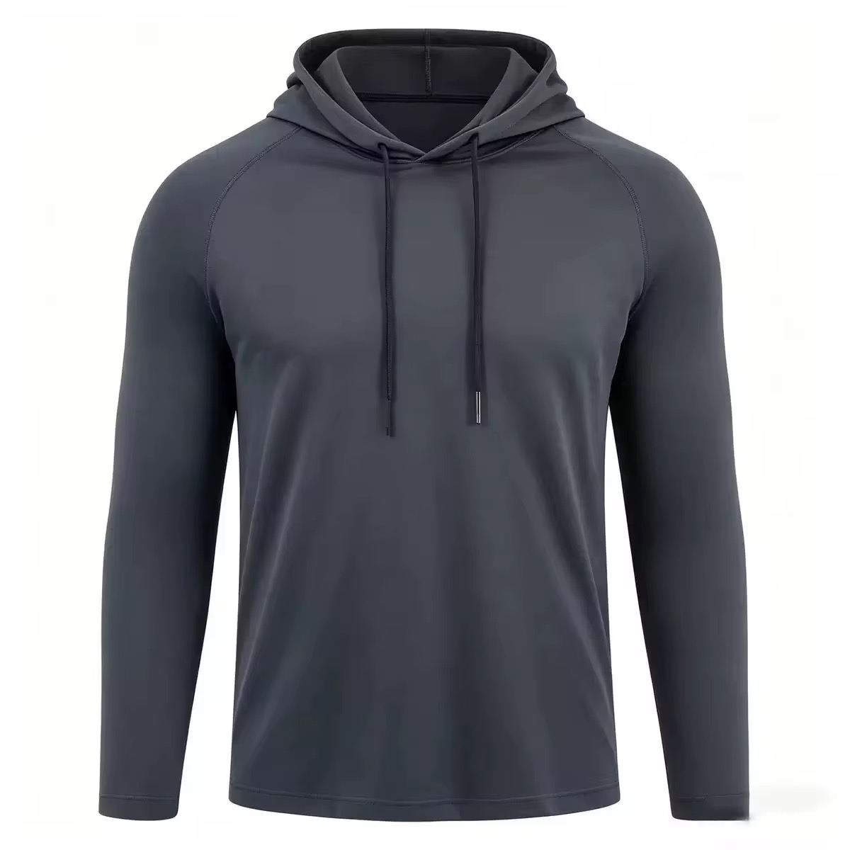 Men’s Performance Hooded Long Sleeve Athletic Shirt